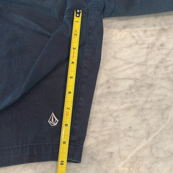 Cotton Navy Blue Volcom Shorts Men’s 36 - Picture 10 of 13